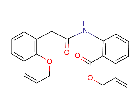 allyl 2-([2-allyloxyphenyl]acetyl)amino benzoate