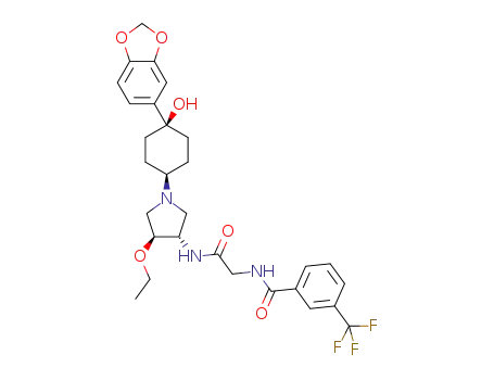 Molecular Structure of 1262238-11-8 (INCB3344)