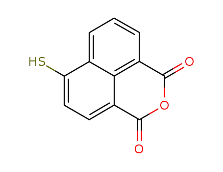 Molecular Structure of 52083-11-1 (6-sulfanyl-1H,3H-benzo[de]isochromene-1,3-dione)