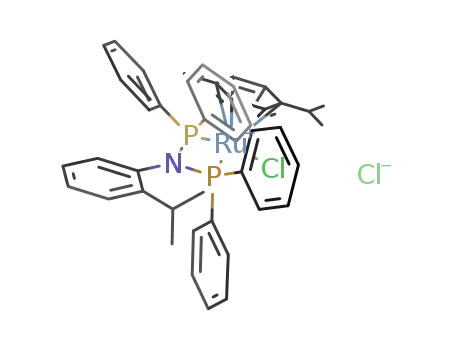 [Ru((Ph2P)2N-C6H4-2-CH(CH3)2)(η6-p-cymene)Cl]Cl