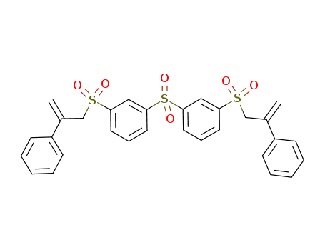 3,3'-bis(2-phenylprop-2-en-1-ylsulfonyl)diphenyl sulfone