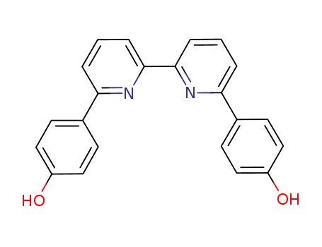 6,6'-di-(4-hydroxyphenyl)-2,2'-bipyridine