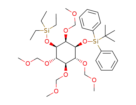1D-1-O-tert-butyldiphenylsilyl-2,4,5,6-O-tetrakis(methoxymethylene)-3-O-triethylsilyl-myo-inositol