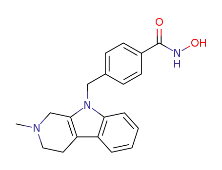 N-hydroxy-4-(2-methyl-1,2,3,4-tetrahydro-β-carbolin-9-ylmethyl)benzamide