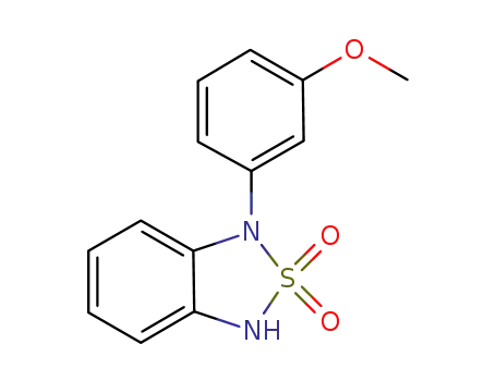 1-(3-Methoxyphenyl)-1,3-dihydro-2,1,3-benzothiadiazole 2,2-dioxide