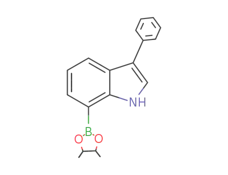 3-phenyl-7-(4,4,5,5-tetramethyl-1,3,2-dioxaborolan-2-yl)-1H-indole
