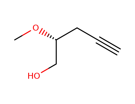 4-Pentyn-1-ol, 2-methoxy-, (2R)-
