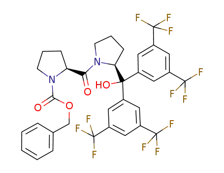 C<sub>34</sub>H<sub>28</sub>F<sub>12</sub>N<sub>2</sub>O<sub>4</sub>