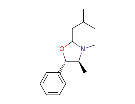 (S,S)-2-isobutyl-3,4-dimethyl-5-phenyloxazolidine