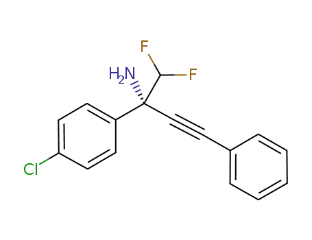 C<sub>16</sub>H<sub>12</sub>ClF<sub>2</sub>N