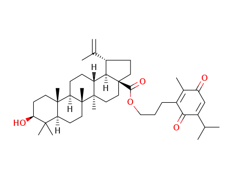 3-[2-methyl-5-(1-methylethyl)-3,6-dioxocyclohexa-1,4-dienyl]propyl betulinate