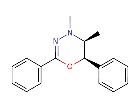 cis-(5S,6R)-4,5-dimethyl-2,6-diphenyl-5,6-dihydro-4H-1,3,4-oxadiazine