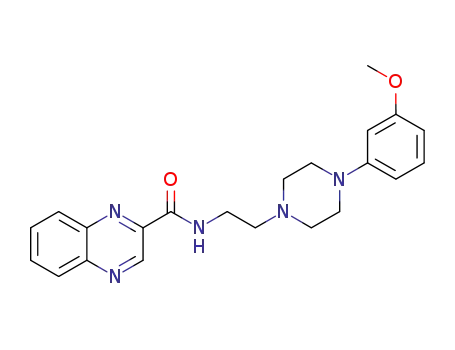 N-{2-[4-(3-methoxyphenyl)piperazin-1-yl]ethyl}-2-quinoxaline carboxamide