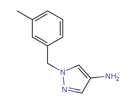 1-[(3-methylphenyl)methyl]-1H-pyrazol-4-amine