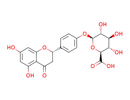 Naringenin 4'-O-β-D-Glucuronide
(Mixture of Diastereomers)