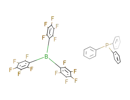 Molecular Structure of 856827-93-5 (PPh<sub>3</sub>*B(C<sub>6</sub>F<sub>5</sub>)3)