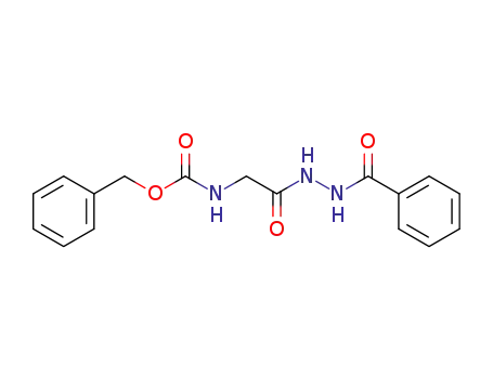 <i>N</i>-benzoyl-<i>N</i>'-(<i>N</i>-benzyloxycarbonyl-glycyl)-hydrazine