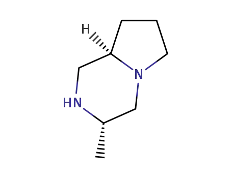 피롤로[1,2-a]피라진, 옥타하이드로-3-메틸-, (3S,8aR)-