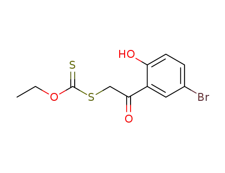 S-2-(5-bromo-2-hydroxyphenyl)-2-oxoethyl O-ethyl carbonodithioate