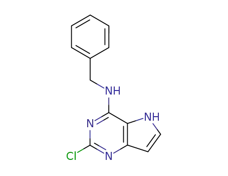 N-benzyl-2-chloro-5H-pyrrolo[3,2-d]pyrimidin-4-amine