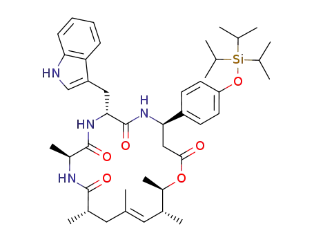 C<sub>43</sub>H<sub>62</sub>N<sub>4</sub>O<sub>6</sub>Si