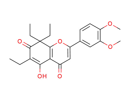 3',4'-dimethoxy-6,8,8-triethyldesmosdumotin B