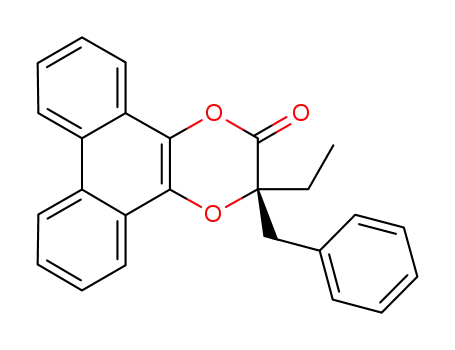 (R)-3-benzyl-3-ethylphenanthro[9,10-b][1,4]dioxin-2(3H)-one