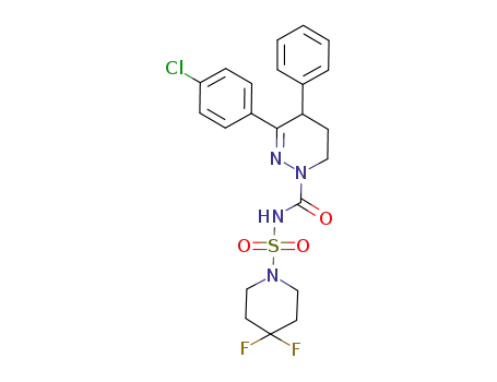 C<sub>22</sub>H<sub>23</sub>ClF<sub>2</sub>N<sub>4</sub>O<sub>3</sub>S