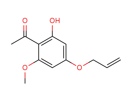 1-(4-allyloxy-2-hydroxyl-6-methoxyphenyl)ethanone