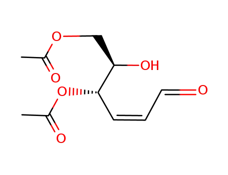 Acetic acid (Z)-(S)-1-((R)-2-acetoxy-1-hydroxy-ethyl)-4-oxo-but-2-enyl ester