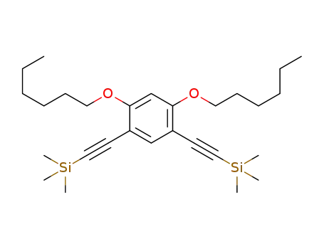 2,4-bis(hexyloxy)-1,5-bis(TMS-ethynyl)benzene