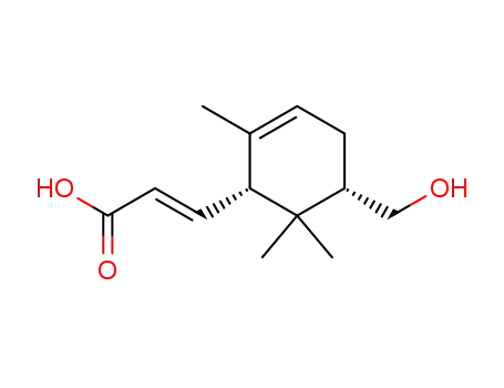 (E)-3-((1R,5S)-5-Hydroxymethyl-2,6,6-trimethyl-cyclohex-2-enyl)-acrylic acid