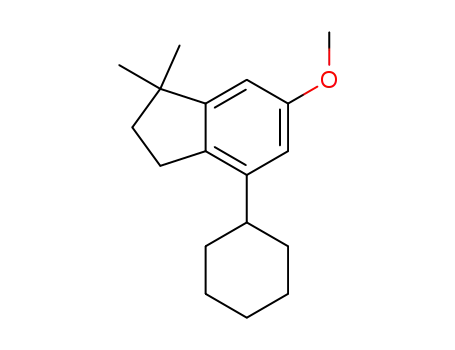 4-cyclohexyl-6-methoxy-1,1-dimethylindane