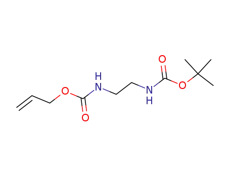 1-(allyloxycarbonyl)-4-(tert-butyloxycarbonyl)ethyldiamine