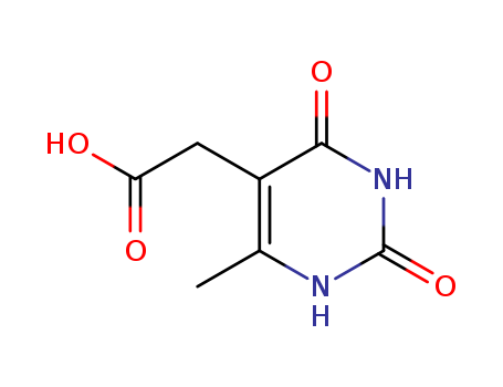 (6-methyl-2,4-dioxo-1,2,3,4-tetrahydropyrimidin-5-yl)acetic acid(SALTDATA: FREE)