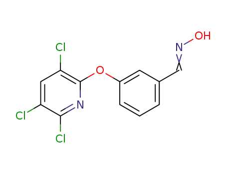 3-[(3,5,6-trichloropyridin-2-yl)oxy]benzaldehyde oxime