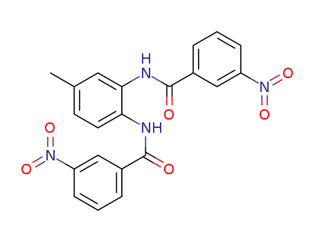3-nitro-N-[2-[(3-nitrobenzoyl)amino]-4-methylphenyl]benzamide