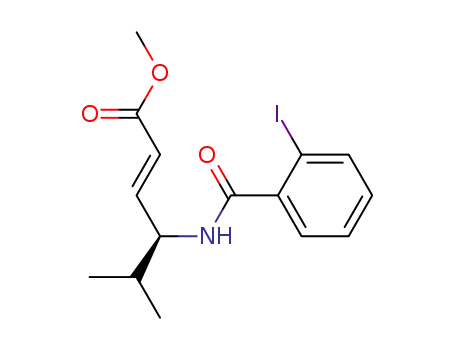 (S,E)-methyl 4-[(2-iodobenzoyl)amino]-5-methyl-2-hexenoate