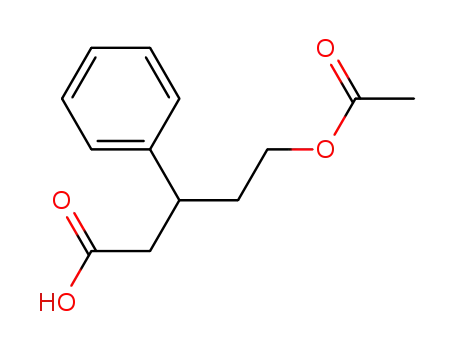 5-(acetyloxy)-3-phenylpentanoic acid