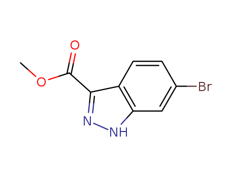 6-Bromo-1H-indazole-3-carboxylic acid methyl ester cas  885278-42-2