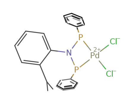 dichloro(N,N-bis(diphenylphosphino)-2-isopropylaniline)palladium(II)