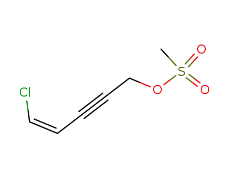 (Z)-5-chloropent-4-en-2-ynyl methanesulfonate