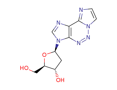 3-(2-Deoxy-β-D-erythro-pentafuranosyl)-1H-diimidazo[1,2-c:4',5'-e][1,2,3]triazine