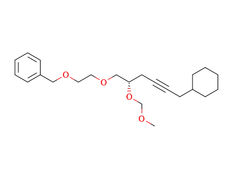 (S)-5-(4-cyclohexylbut-2-ynyl)-11-phenyl-2,4,7,10-tetraoxaundecane