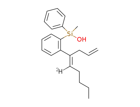 [2-(1-allyl-(E)-2-deuterio-1-hexenyl)phenyl]methyl(phenyl)silanol