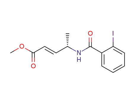 (S,E)-methyl 4-[(2-iodobenzoyl)amino]-2-pentenoate