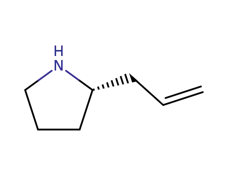 Pyrrolidine, 2-(2-propenyl)-, (2S)-