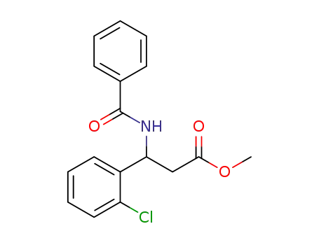 methyl 3-benzamido-3-(2-chlorophenyl)propanoate