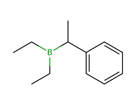 Molecular Structure of 62497-97-6 (Borane, diethyl(1-phenylethyl)-)