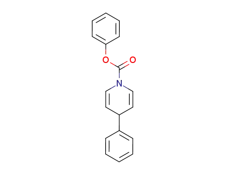 Molecular Structure of 110601-03-1 (1(4H)-Pyridinecarboxylic acid, 4-phenyl-, phenyl ester)